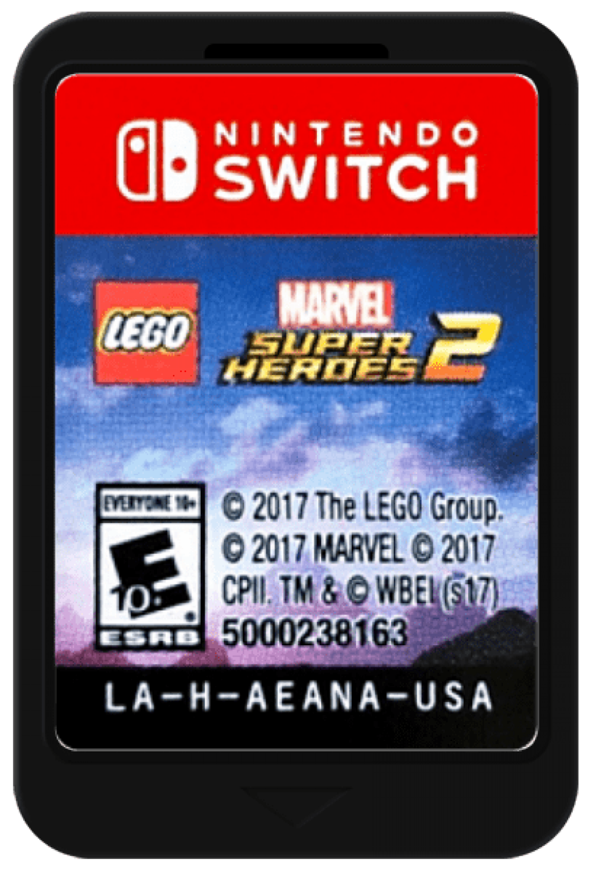 Lego Marvel Super Heroes 2 cartridge for Nintendo Switch (NS) video game