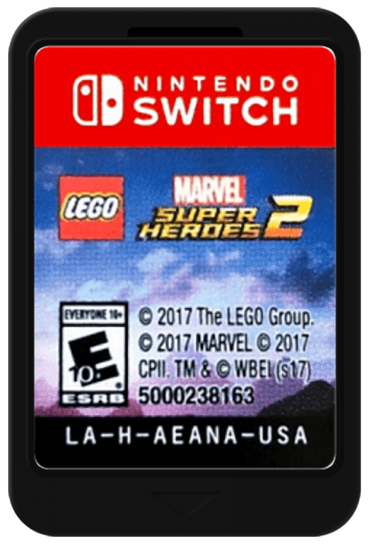 Lego Marvel Super Heroes 2 cartridge for Nintendo Switch (NS) video game
