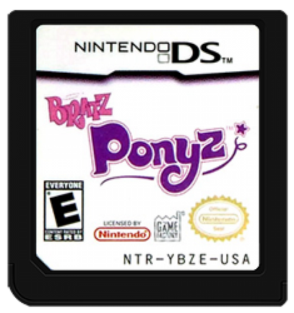 Bratz: Ponyz cartridge for Nintendo DS (DS) fashion pet simulation video game