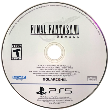 Final Fantasy VII Remake: Intergrade disc for PlayStation 5 (PS5) action RPG video game