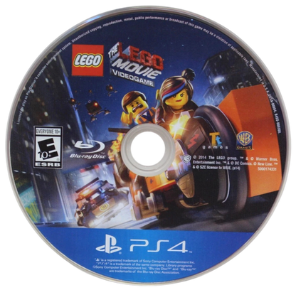 LEGO Movie Videogame PlayStation 4 (PS4) action adventure video game disc