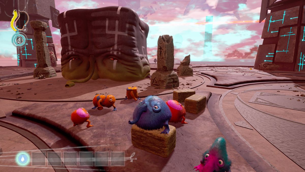 The Eternal Cylinder – PlayStation 4 (PS4) video game gameplay, survival adventure.