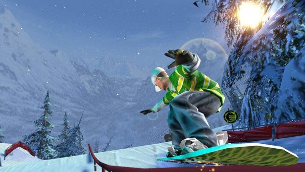 SSX On Tour retro PlayStation 2 video game featuring arcade snowboarding, downhill skiing, trick competitions and extreme sports multiplayer gameplay