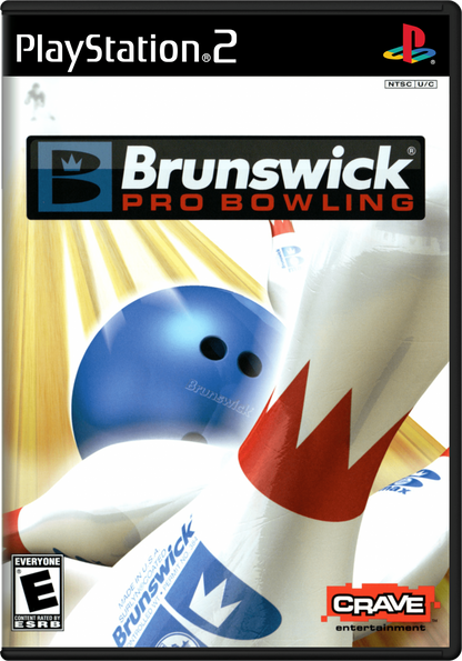 Brunswick Pro Bowling for PlayStation 2 with realistic bowling simulation and sports gameplay theme gameplay