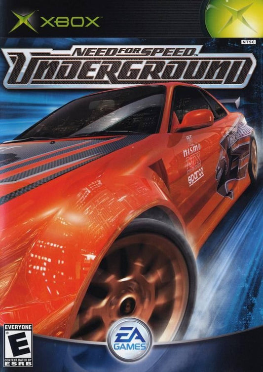 Need for Speed: Underground cover art for Xbox (XBOX) video game
