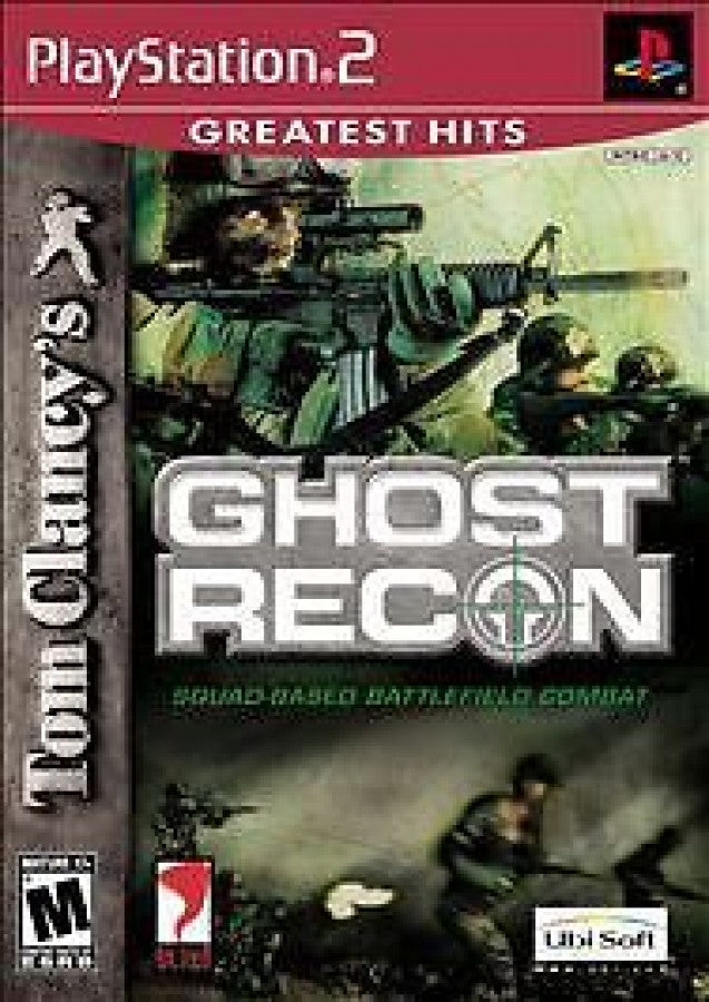 Tom Clancy's Ghost Recon [Greatest Hits] cover art for PlayStation 2 (PS2) video game