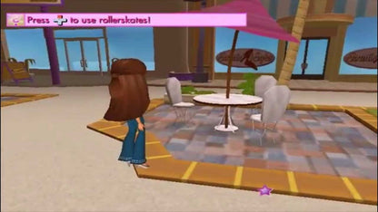Bratz: The Movie for PlayStation 2 with fashion-focused teen adventure theme gameplay