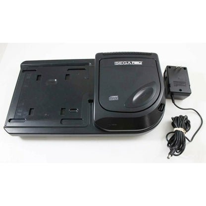 Sega CD Model 2 add on for the Sega Sega Genesis compact disc based gaming expansion improved hardware full motion video CD audio enhanced games side loading design retro gaming hardware accessory 1990s console technology