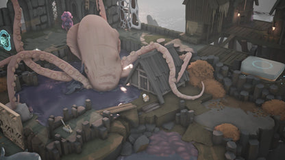 Selfloss Nintendo Switch inspired design featuring emotional fantasy adventure aesthetic atmospheric world exploration heartfelt storytelling mystical whale companion enchanting landscapes puzzle solving elements and beautifully crafted narrative driven gameplay presentation gameplay