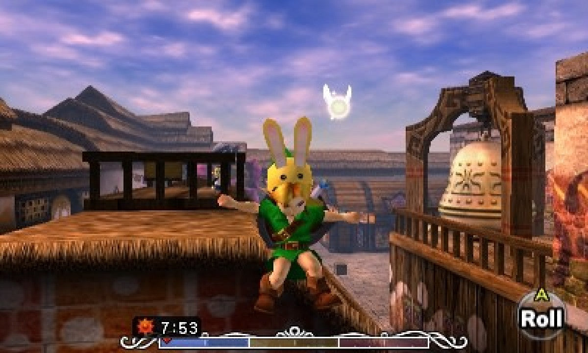 The Legend of Zelda Majora's Mask 3D Nintendo Selects Nintendo 3DS 3DS for action adventure video game fans featuring Link time travel mask transformations Termina exploration dungeons puzzles boss battles collectible items side quests and classic Nintendo 3DS gameplay collectible gaming appeal gameplay