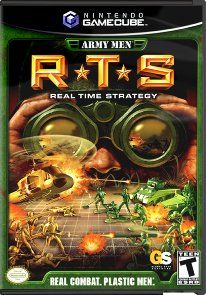 Army Men: R.T.S. cover art for GameCube (GC) real-time strategy video game