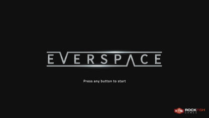 Everspace Stellar Edition Nintendo Switch rogue lite space combat shooter procedural generation six degrees of freedom permadeath meta progression unlockable ships blueprints crafting resource management title screen