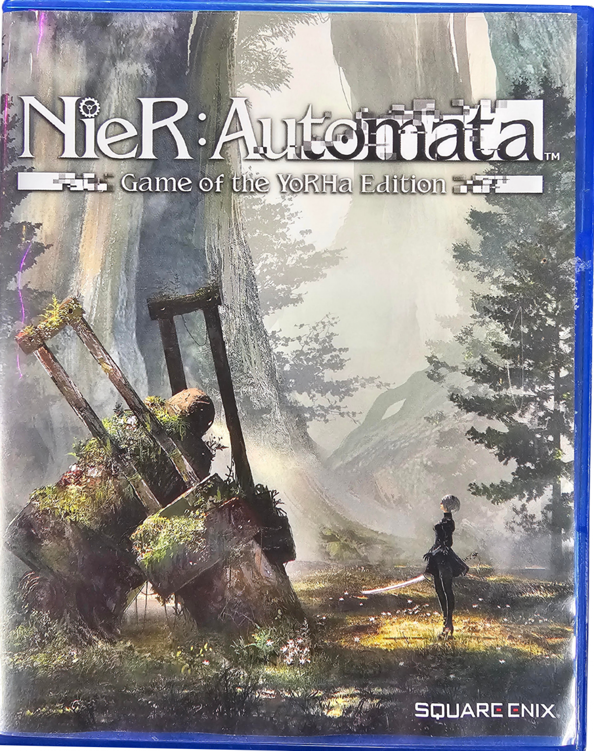 NieR Automata Game of the YoRHa Edition PlayStation 4 PS4 for action role playing video game fans featuring fast paced combat android characters open world exploration machine enemies powerful weapons character upgrades multiple story routes cinematic storytelling and Game of the YoRHa Edition additional content collectible gaming appeal front cover art
