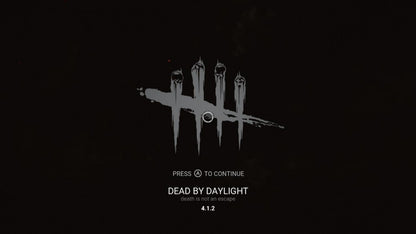 Dead by Daylight titlepage for Nintendo Switch (NS) video game
