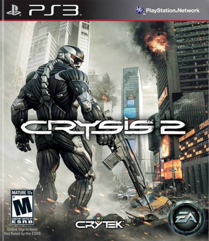 Crysis 2 cover art for PlayStation 3 (PS3) video game