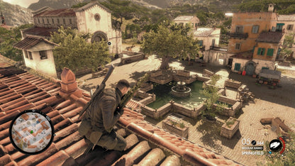 Sniper Elite 4 PlayStation 4 PS4 for retro video game enthusiasts featuring tactical stealth shooter gameplay long range sniper combat World War II missions realistic ballistics mechanics stealth infiltration objectives and cinematic slow motion kill cam action and collectible gaming appeal gameplay