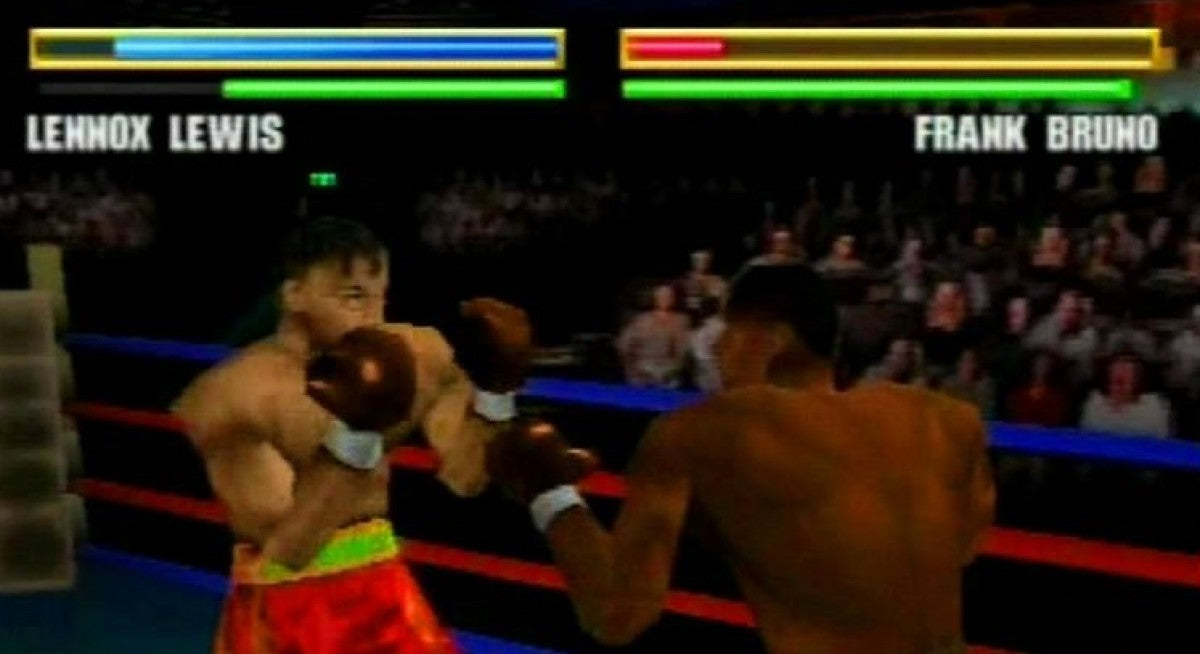 Knockout Kings 2000 gamplay for PlayStation 1 (PS1) boxnig video game.