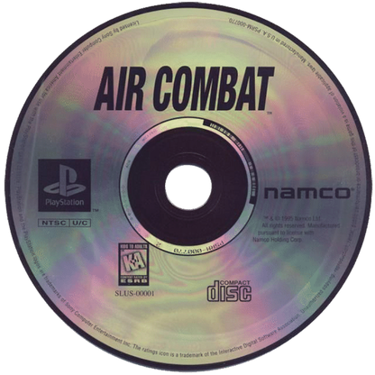Air Combat [Greatest Hits] disc art for PlayStation 1 (PS1) video game