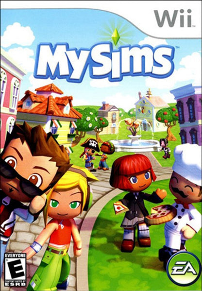 MySims cover art for Nintendo Wii (Wii) video game
