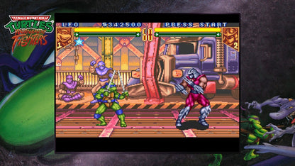 Teenage Mutant Ninja Turtles Cowabunga Collection Nintendo Switch NS video game featuring classic TMNT action gameplay arcade fighting platforming beat em up adventures iconic Teenage Mutant Ninja Turtles characters retro video game collection Nintendo Switch gaming and collectible appeal gameplay