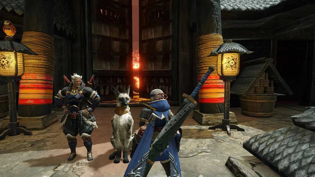 Monster Hunter Rise Sunbreak Collector's Edition gameplay image for Nintendo Switch (NS) video game