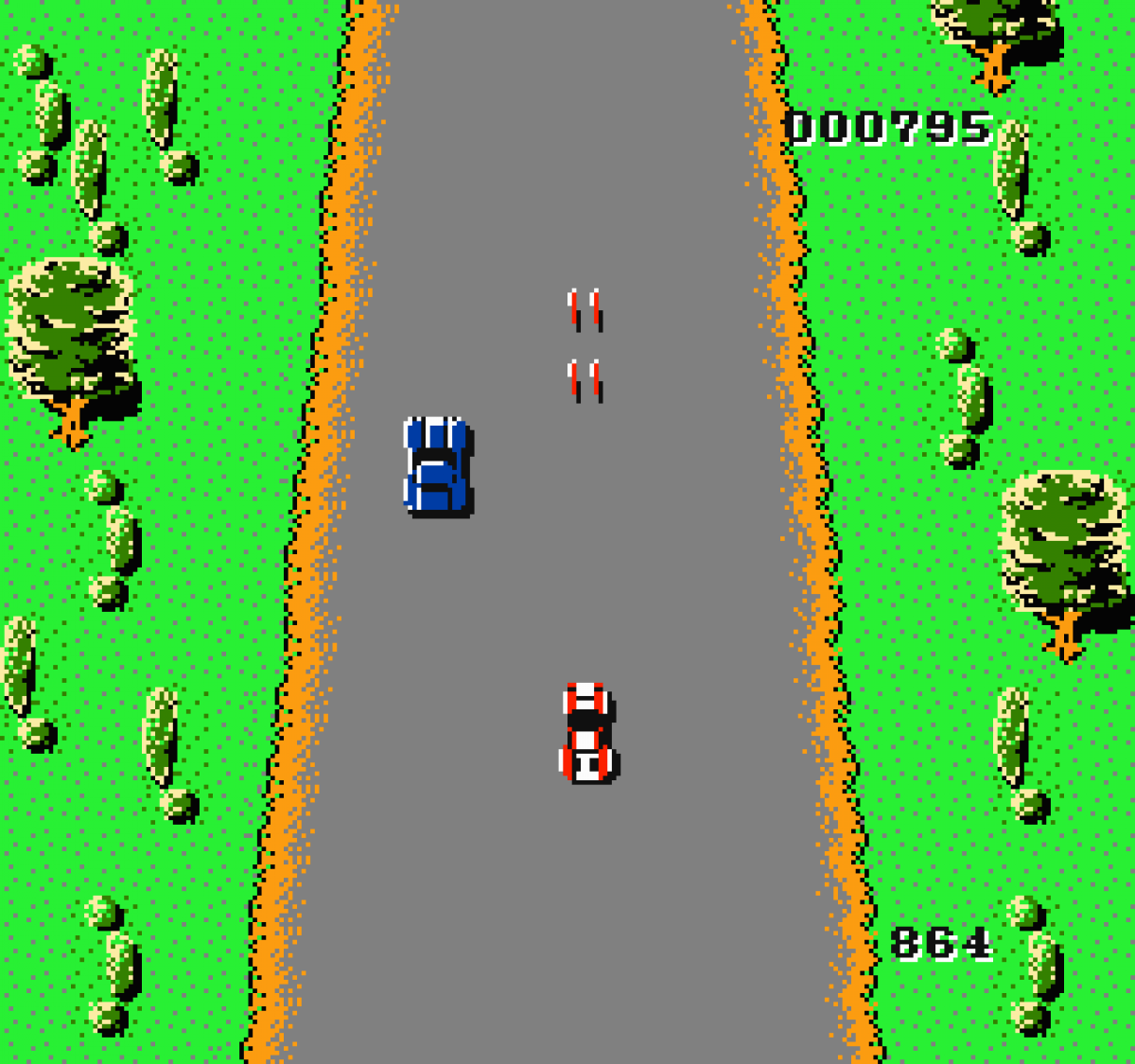 Spy Hunter cartridge for the Nintendo Entertainment System featuring 8 bit top down driving shooter gameplay with high speed car chases weapon upgrades and enemy vehicles across dangerous highways gameplay 