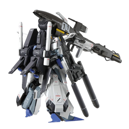 Gundam MG FAZZ Ver Ka Model Kit featuring Master Grade Gunpla construction detailed mechanical design articulated poseable model snap together assembly premium Ver Ka styling customizable display piece and collectible anime model building appeal armored up 