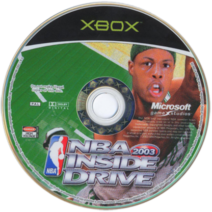 NBA Inside Drive 2003 disc for Xbox (XBOX) video game