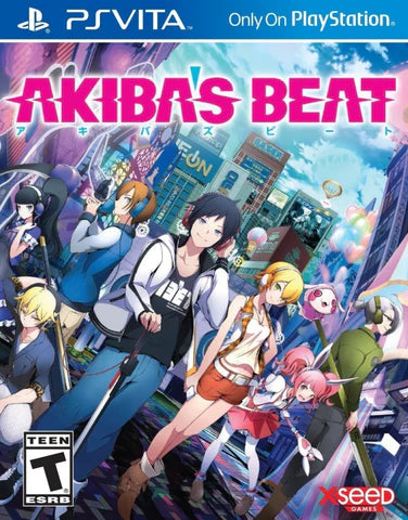 Akibas Beat cover art for PlayStation Vita JRPG game