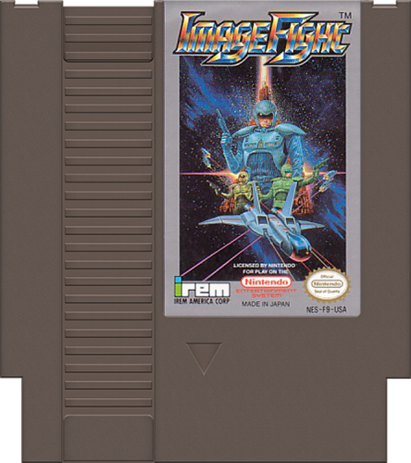 Image Fight [In Box] cartridge for Nintendo Entertainment System (NES) retro video game