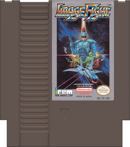 Image Fight [In Box] cartridge for Nintendo Entertainment System (NES) retro video game