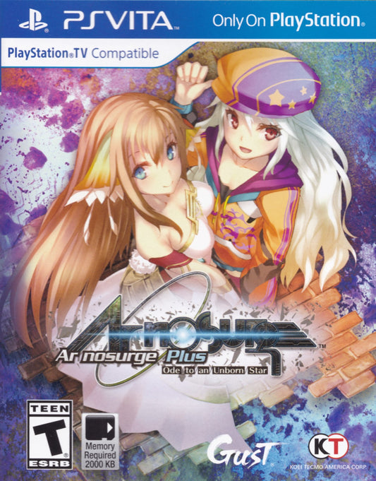 Ar Nosurge Plus: Ode to an Unborn Star [Limited Edition] cover art for PlayStation VITA (PS VITA) video game