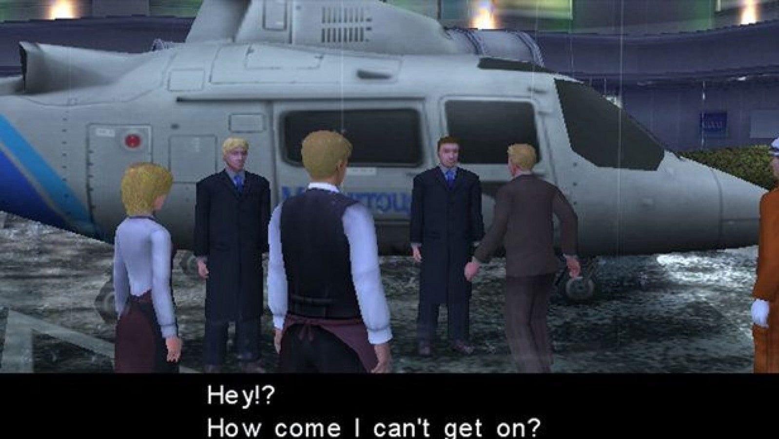 Raw Danger – PlayStation 2 (PS2) video game gameplay, survival action-adventure game.