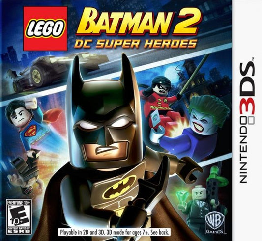 LEGO Batman 2: DC Super Heroes cover art for Nintendo 3DS (3DS) video game