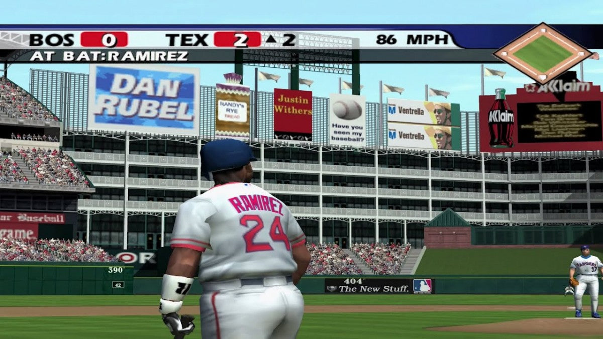 All-Star Baseball 2005 PS2 sports baseball video game gameplay