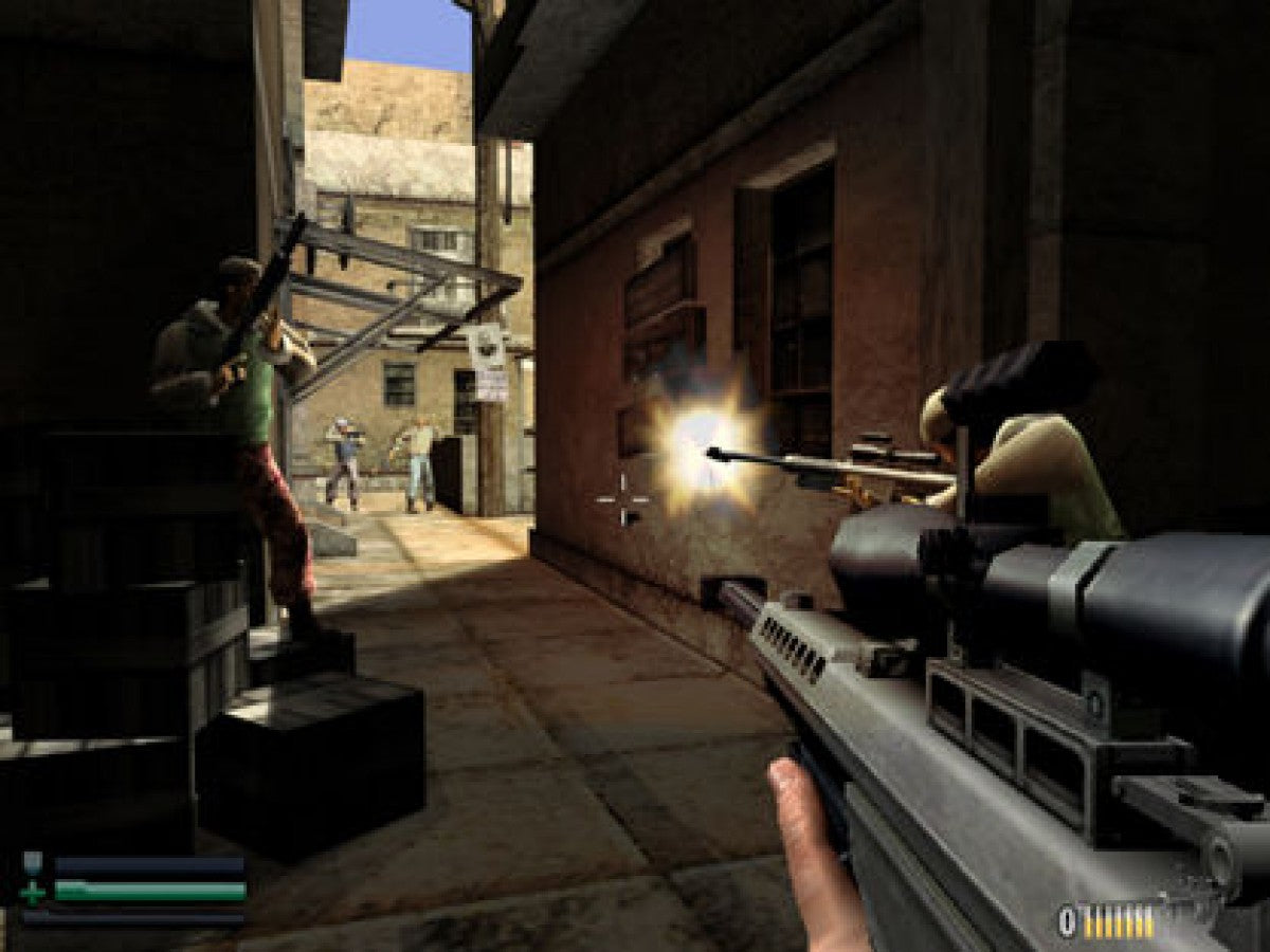 Cold Winter PS2 PlayStation 2 first person shooter game gameplay