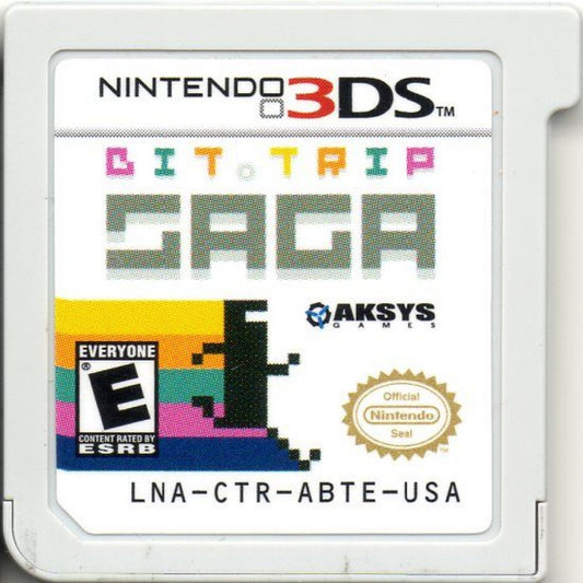 Bit.Trip Saga cartridge for Nintendo 3DS (3DS) rhythm action video game