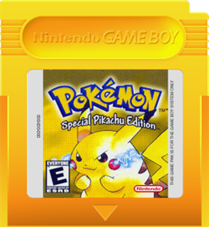 Pokémon Yellow Version Special Pikachu Edition Nintendo Game Boy for retro video game enthusiasts featuring monster collecting role playing gameplay turn based battles creature training exploration across the Kanto region iconic Pokémon adventures handheld gaming nostalgia and collectible gaming appeal cartridge