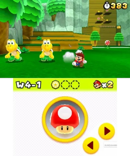 Super Mario 3D Land Nintendo Selects Nintendo 3DS 3DS for retro video game enthusiasts featuring 3D platforming gameplay classic Mario characters colorful worlds power ups challenging levels coin collecting creative obstacles gameplay