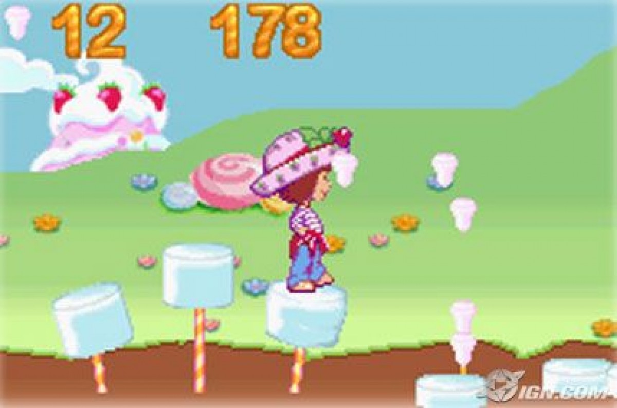 Strawberry Shortcake: Summertime Adventure ganeplay  for Game Boy Advance (GBA) video 