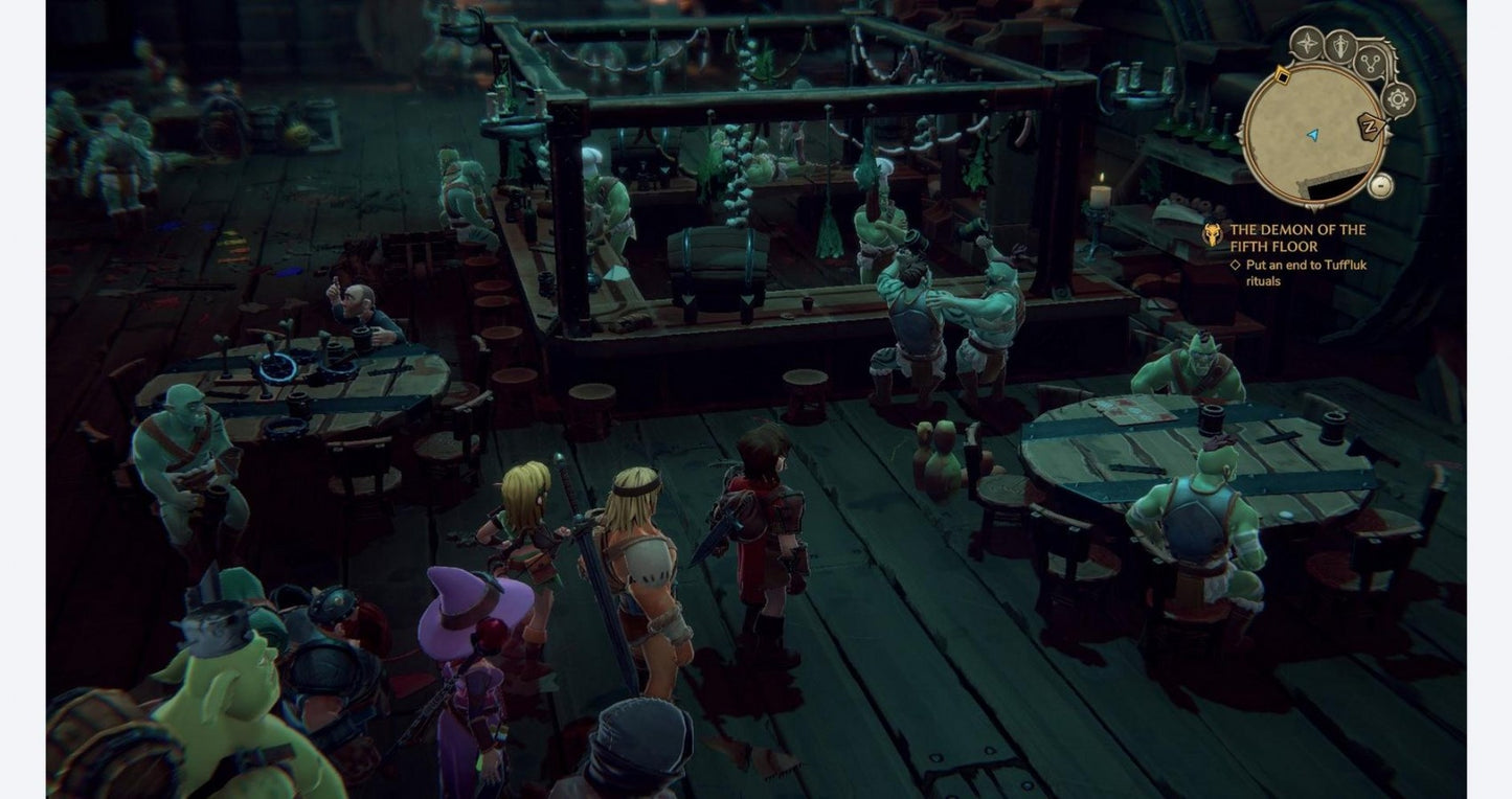 The Dungeon of Naheulbeuk: The Amulet of Chaos [Chicken Edition] gameplay for PlayStation 5 (PS5) tactical RPG video game