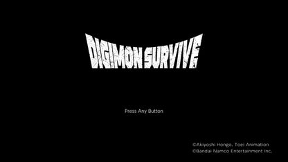 Digimon Survive title page for Nintendo Switch NS video game