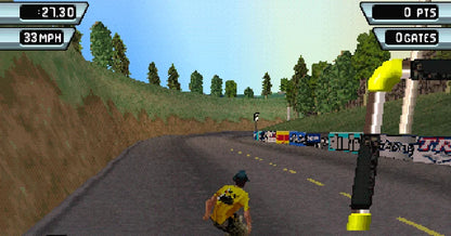 3Xtreme PlayStation 1 extreme sports racing video game inline skating biking skateboarding street luge stunts time trials competition modes gameplay