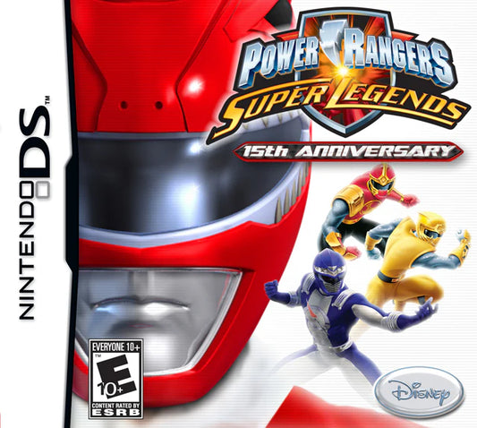 Power Rangers: Super Legends cover art for Nintendo DS (DS) video game