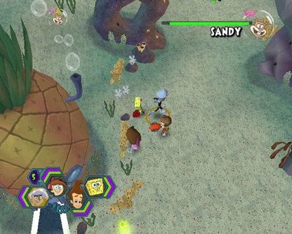 Nicktoons Unite – PlayStation 2 (PS2) video game gameplay, action-adventure crossover game.