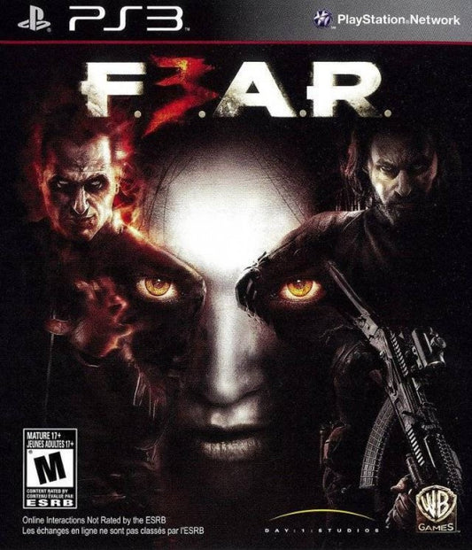 F.E.A.R. 3 cover art for PlayStation 3 (PS3) video game