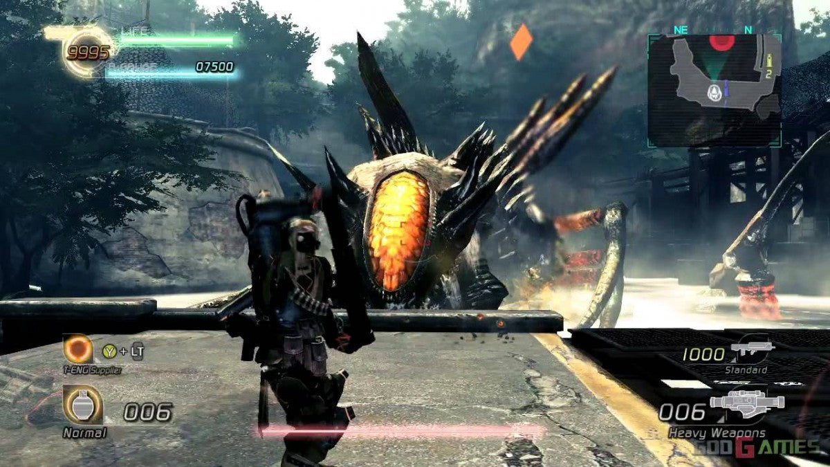 Lost Planet 2 gameplay for PlayStation 3 (PS3) video game