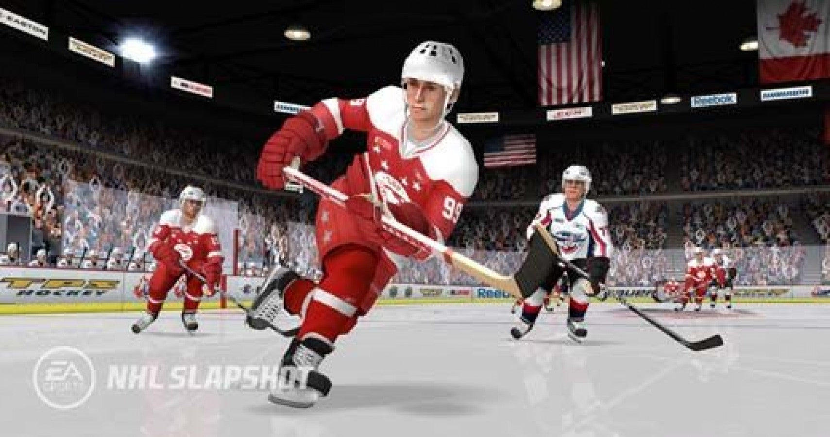 NHL Slapshot – Nintendo Wii (Wii) ice hockey motion-controlled sports simulation video game gameplay