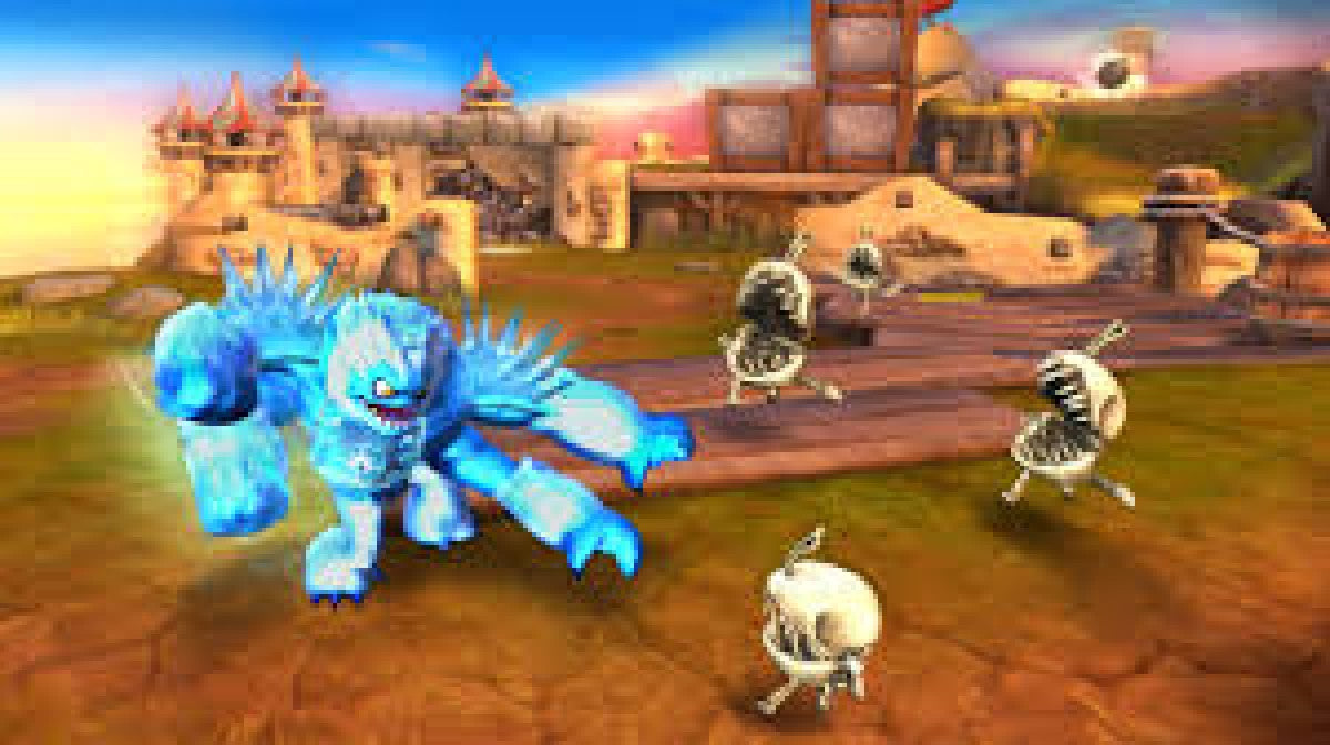 Skylanders: Giants gameplay for Xbox 360 (X360) action-adventure toys-to-life video game