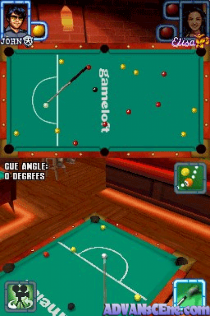 Midnight Play Pack gameplay for Nintendo DS (DS) arcade mini-game collection video game